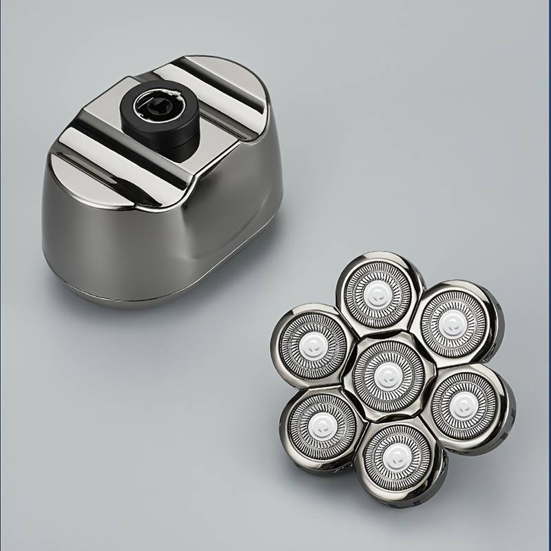 GroomSkull® Precision Pro - Shaving Perfection, 6 Unparalleled Blades.
