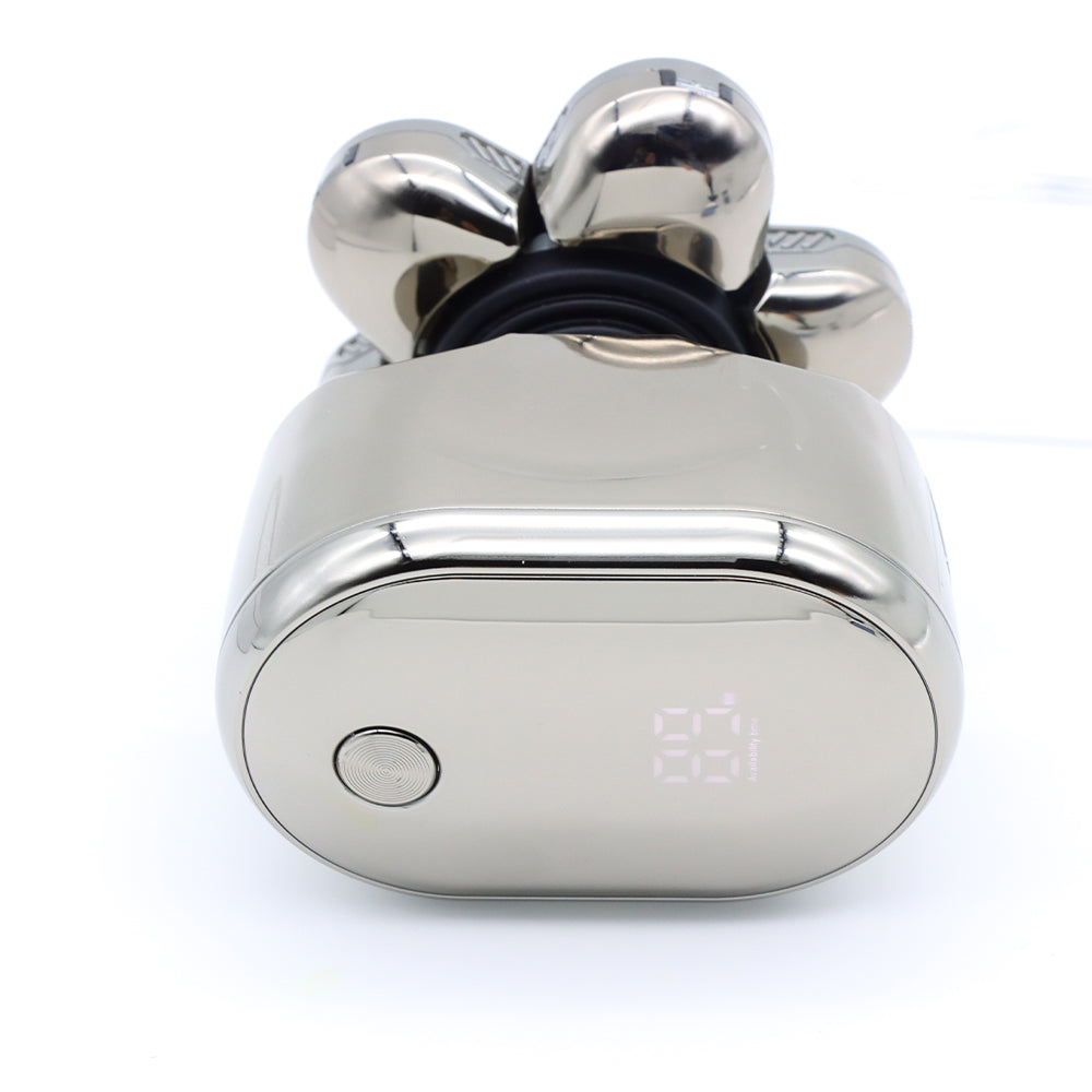 GroomSkull® Precision Pro - Shaving Perfection, 6 Unparalleled Blades.