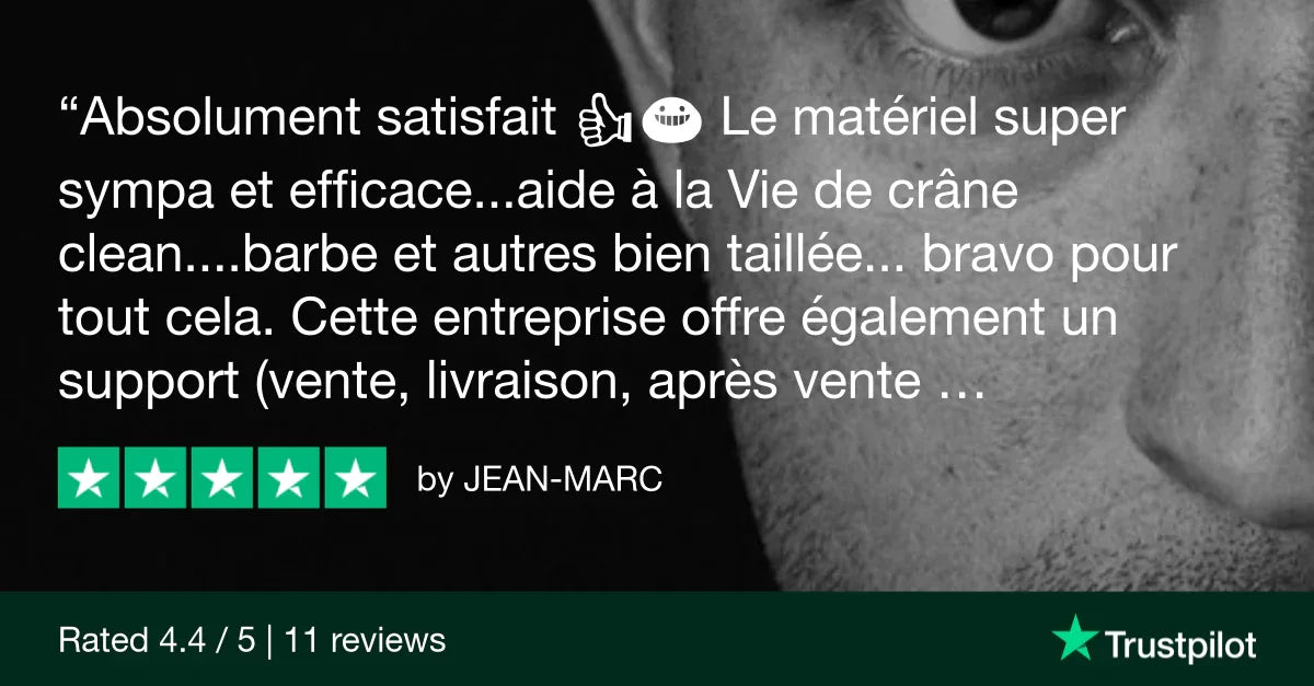 GroomSkull® Precision Pro 2 – Un rasage net. Sans effort. Sans irritation. Sans saleté. - GroomSkull®