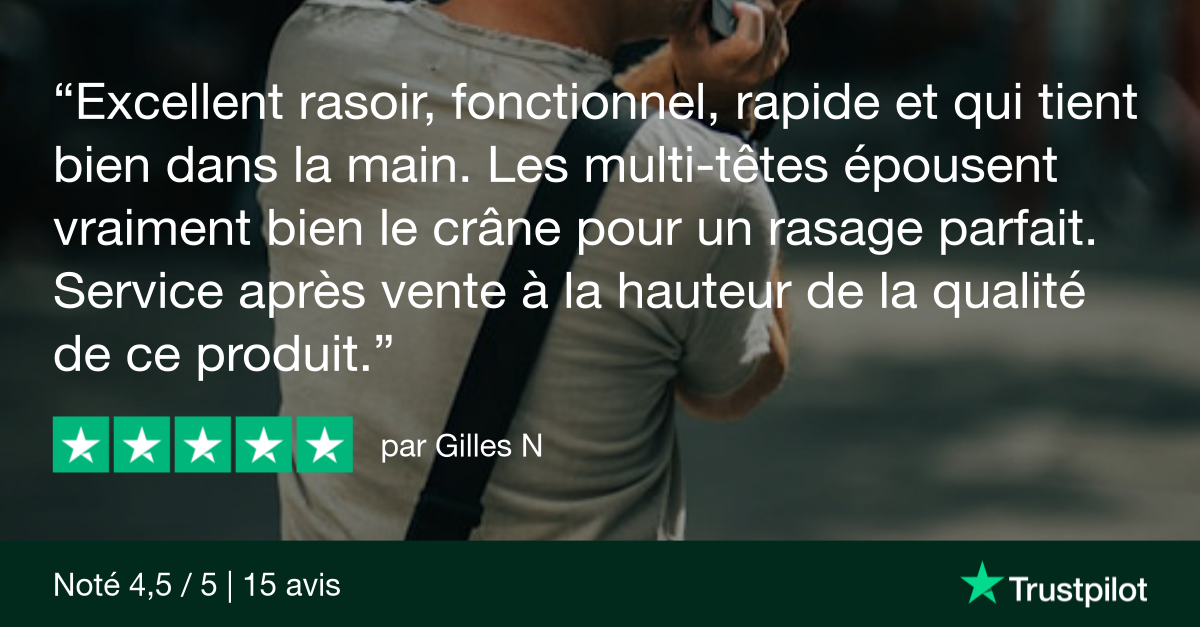 GroomSkull® Precision Pro - Shaving Perfection, 6 Unparalleled Blades.