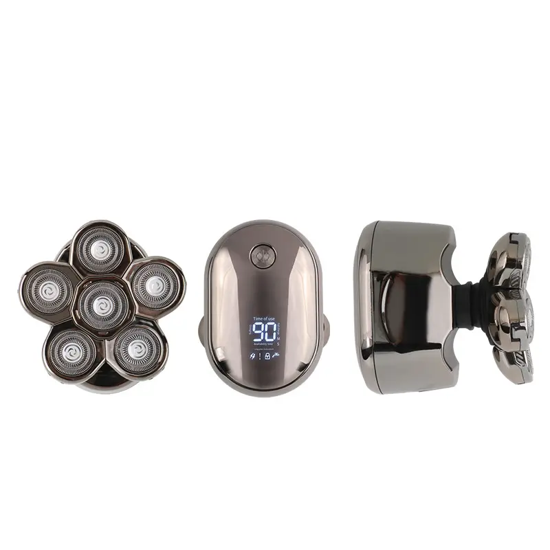 GroomSkull® Precision Pro - Shaving Perfection, 6 Unparalleled Blades.