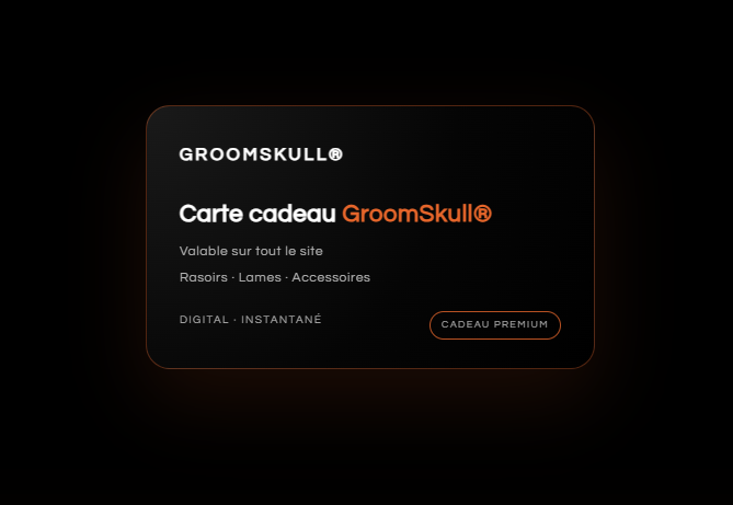 Carte cadeau GroomSkull®