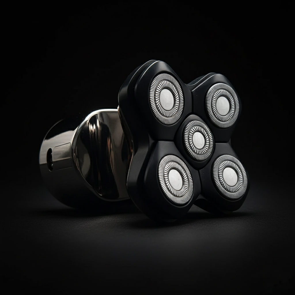 GroomSkull® Precision Pro 2 - Shaving Perfection, Unrivaled SkinFlow™ Blades.