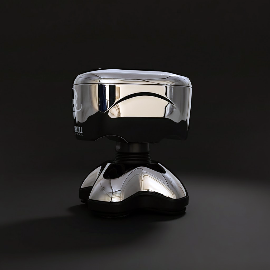 GroomSkull® Precision Pro 2 - Shaving Perfection, Unrivaled SkinFlow™ Blades.